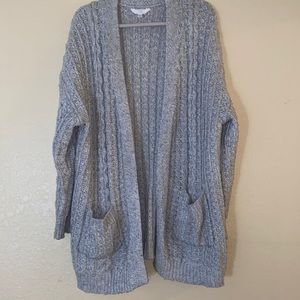 Chunky knit cardigan